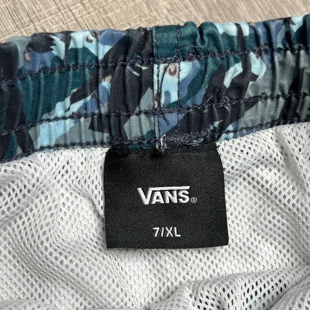 Vans teal black